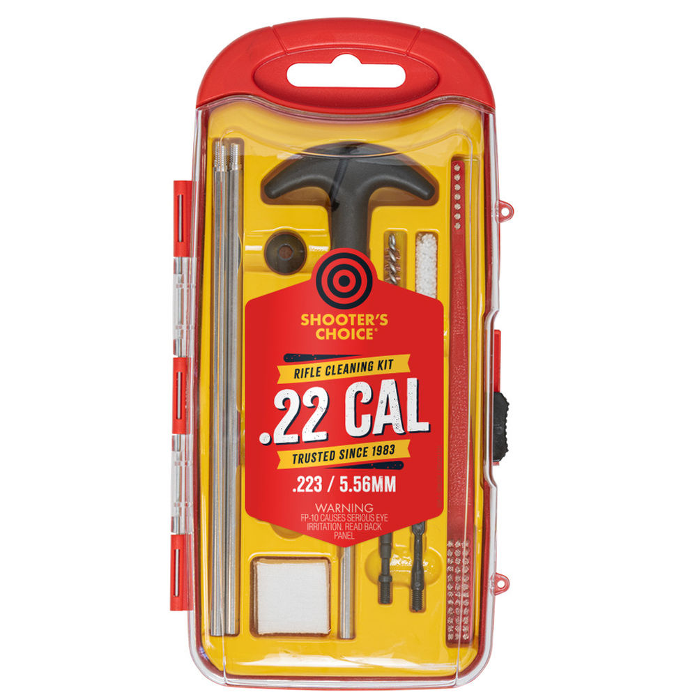 .22 CAL RIFLE GUN ROD CLEANING KIT ALUMINUM
