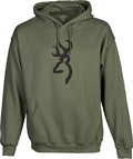 BROWNING HOODIE BRANDED BUCK