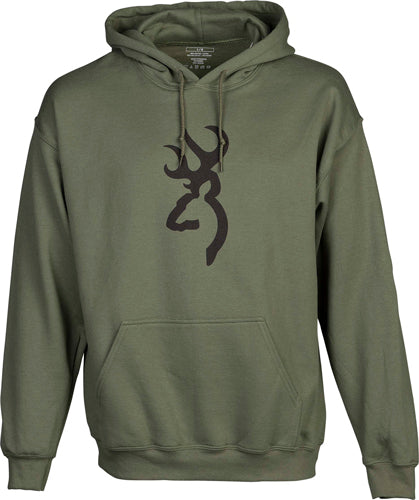 BROWNING HOODIE BRANDED BUCK