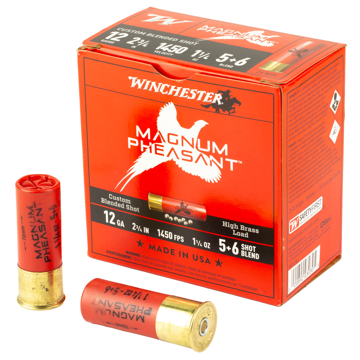 WIN MAG PHST 12GA 2.75 #5/#6 25/250