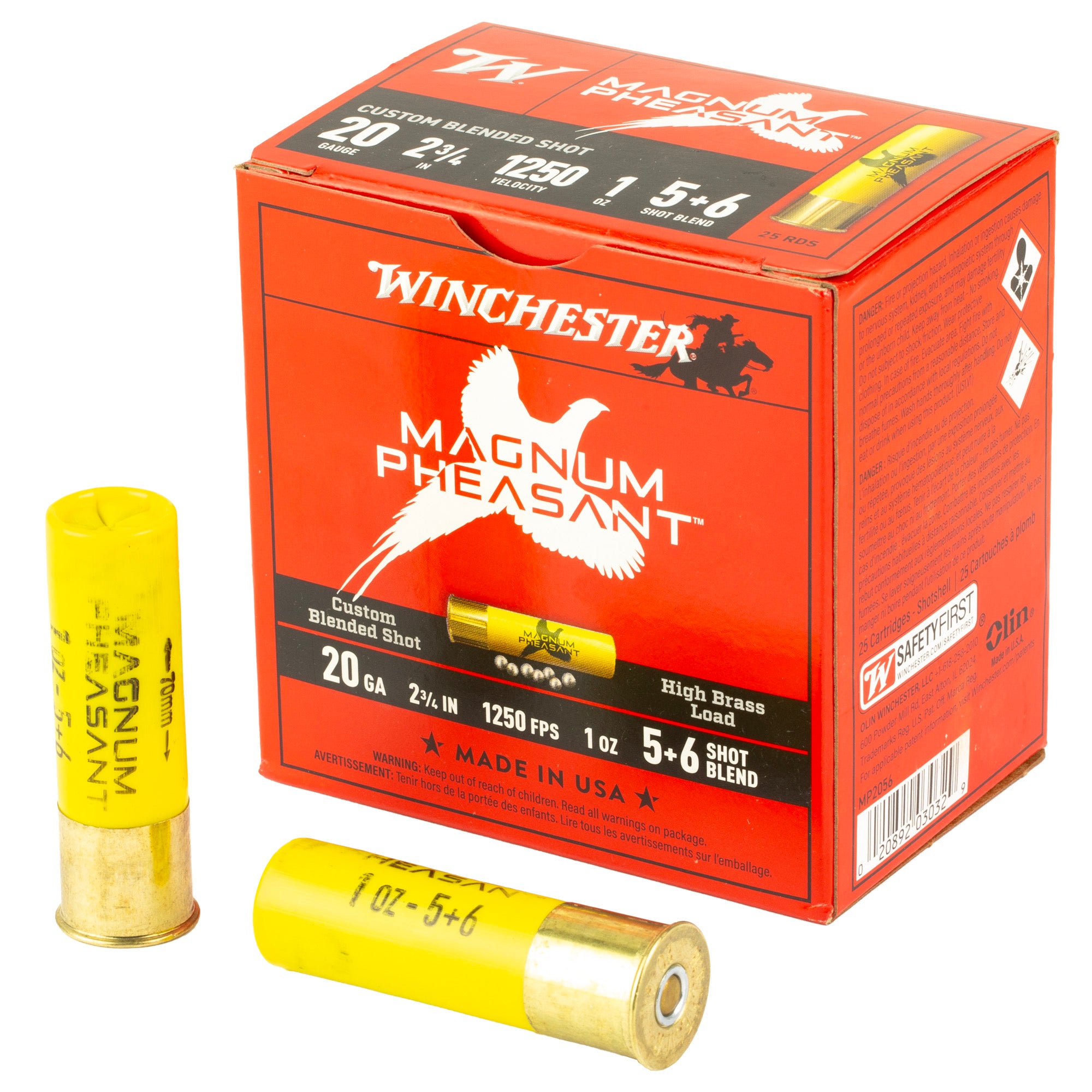 WIN MAG PHST 20GA 2.75 #5/#6 25/250