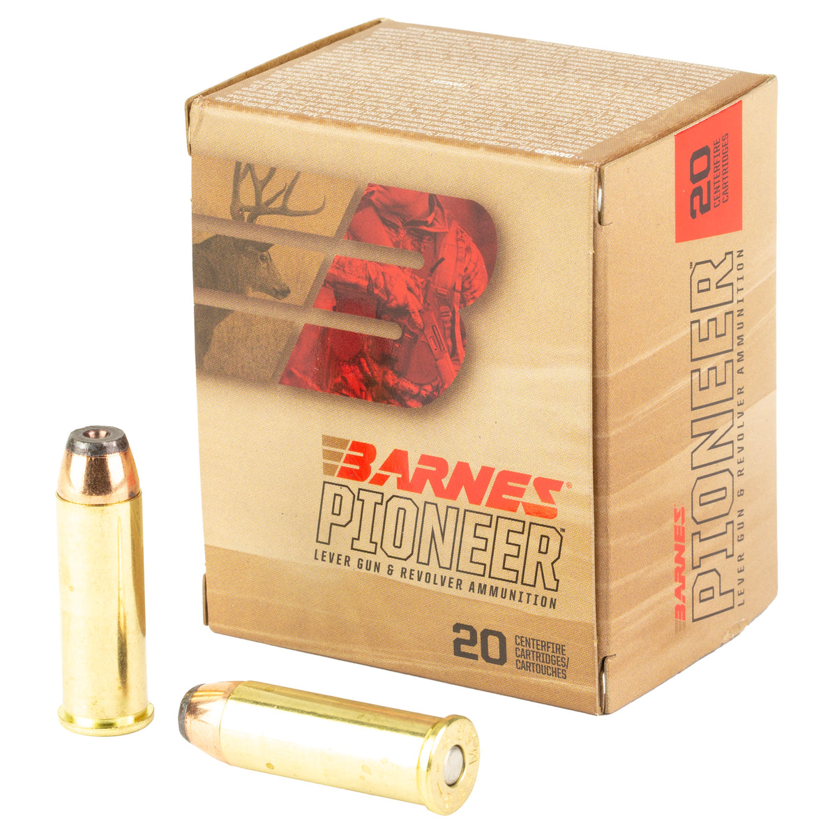 BARNES PIONER 44MAG 300GR 20/200