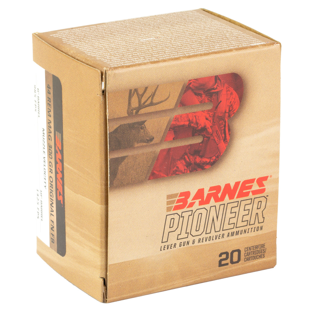 BARNES PIONER 44MAG 300GR 20/200