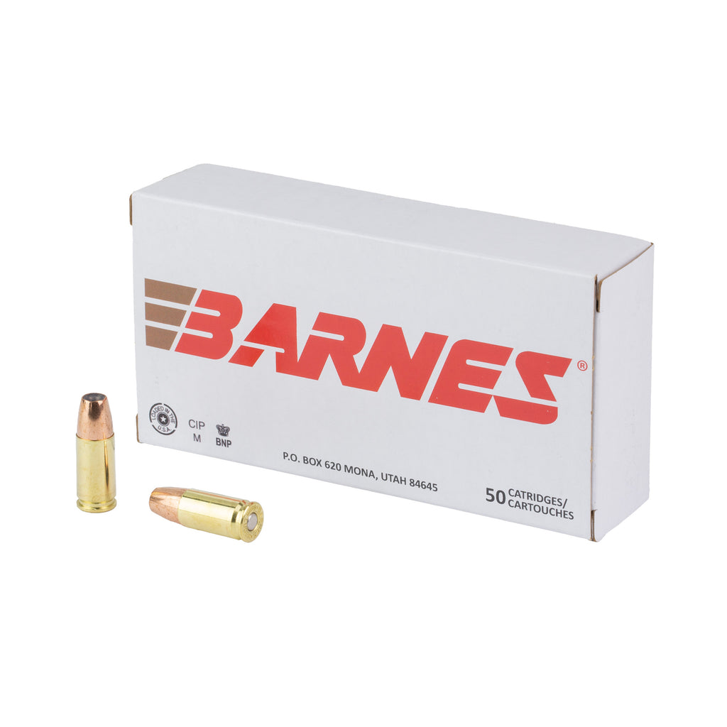 BARNES DEFENSE 9MM 124GR 50/500