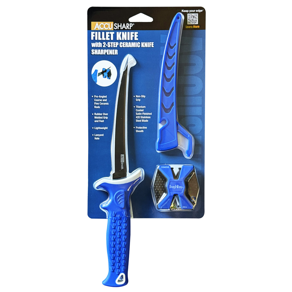 ACCUSHARP FILLET KNIFE AND SHARPENER