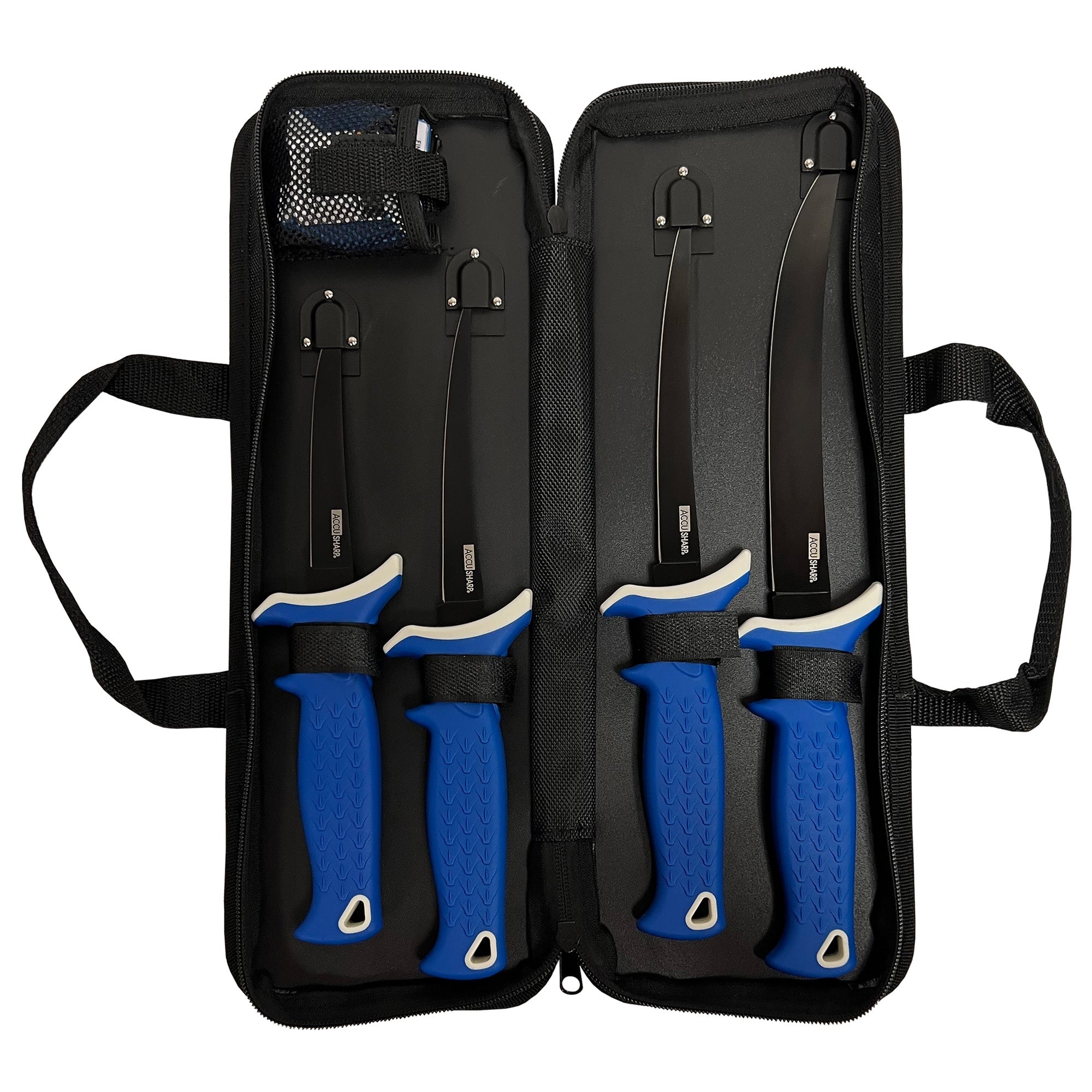 ACCUSHARP 6 PIECE KNIFE & SHARPENER