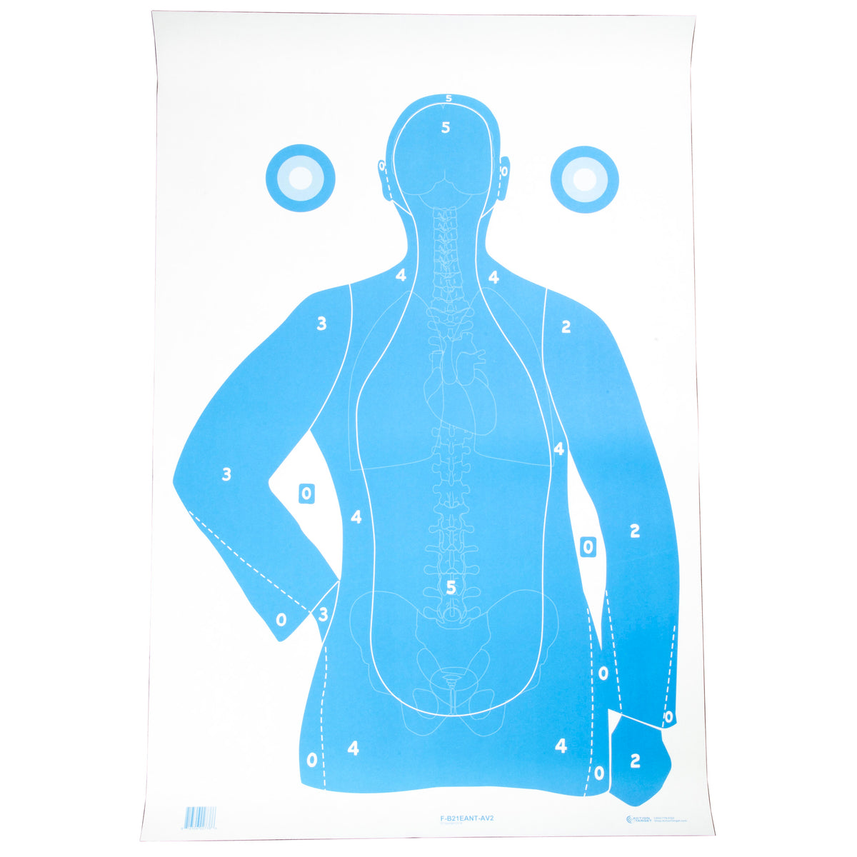 ACTION TGT B-21E VITAL BLU 100PK