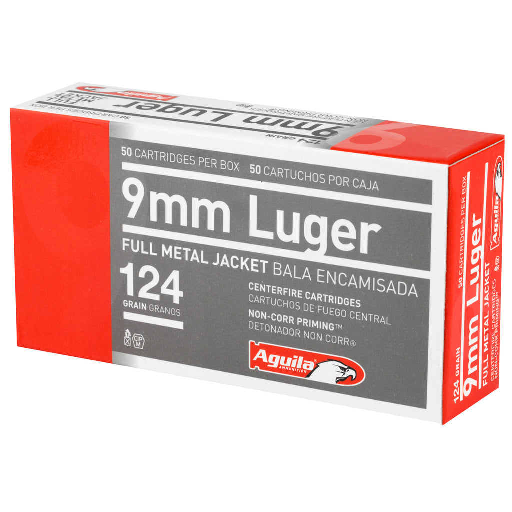 AGUILA 9MM 124GR FMJ 50/1000