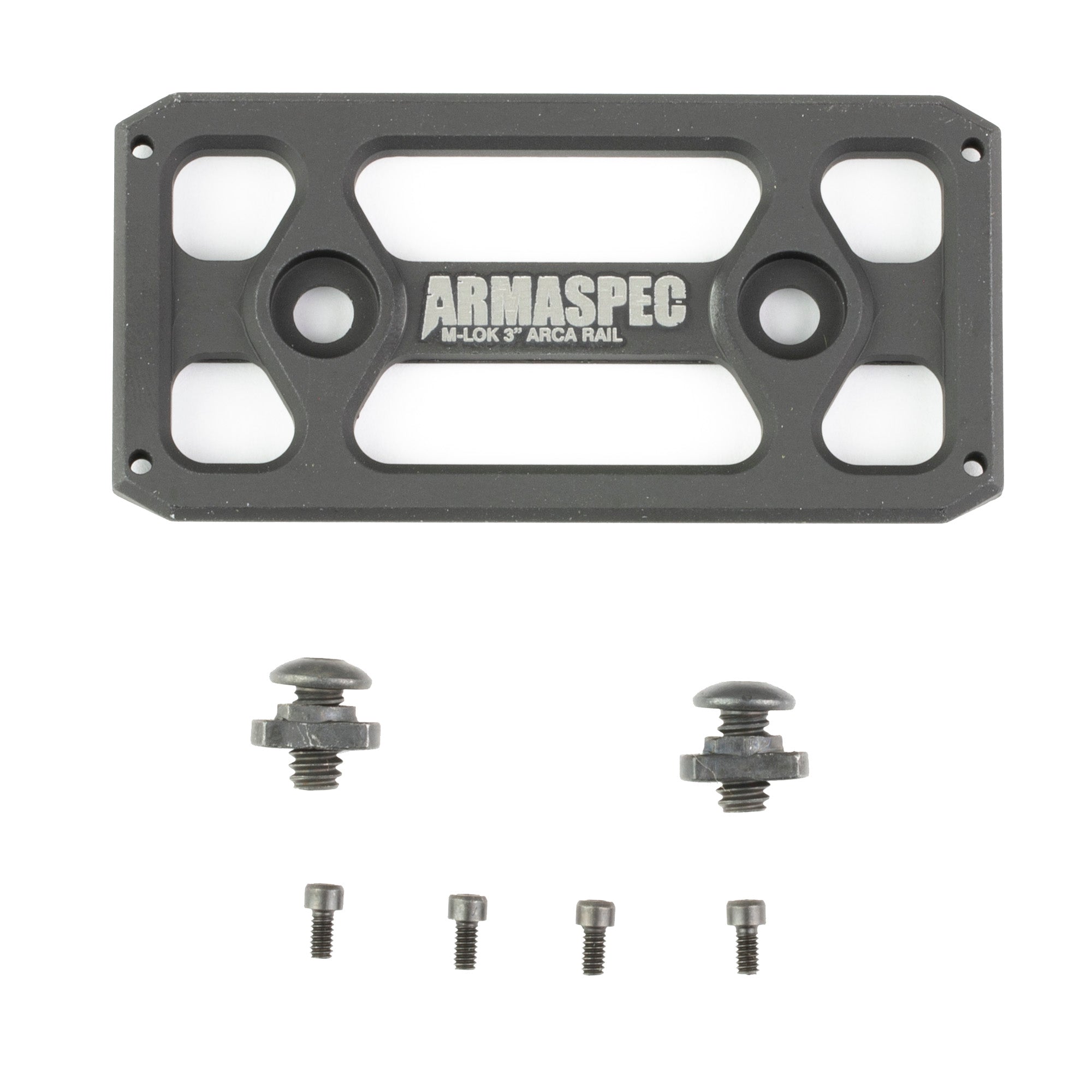 ARMASPEC M-LOK TO ARCA RAIL 3 BLK