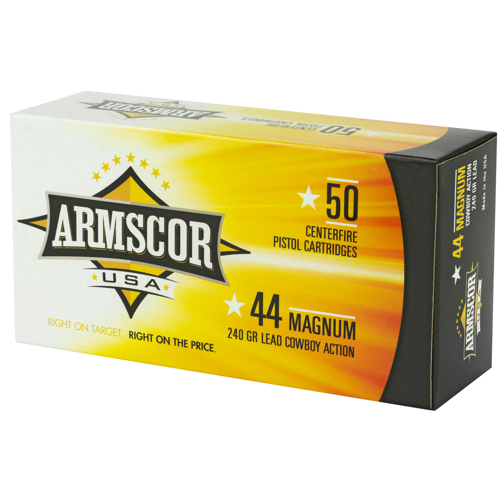 ARMSCOR 44MAG 240GR SWC 50/400