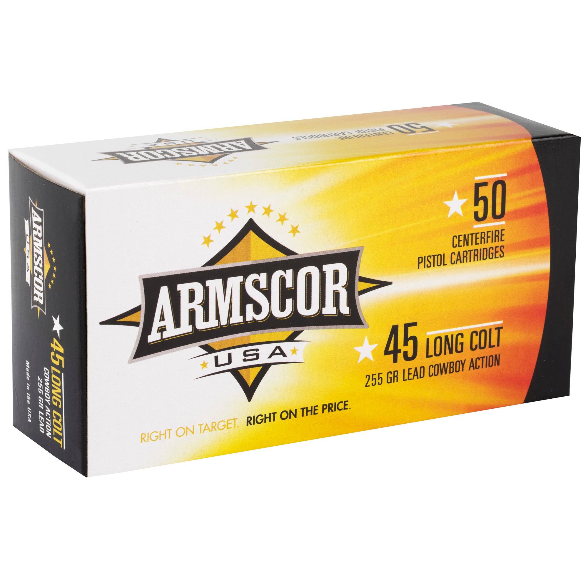 ARMSCOR 45C 255GR LEAD 50/400