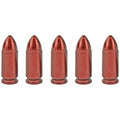 AZOOM SNAP CAPS 9MM 5/PK RED