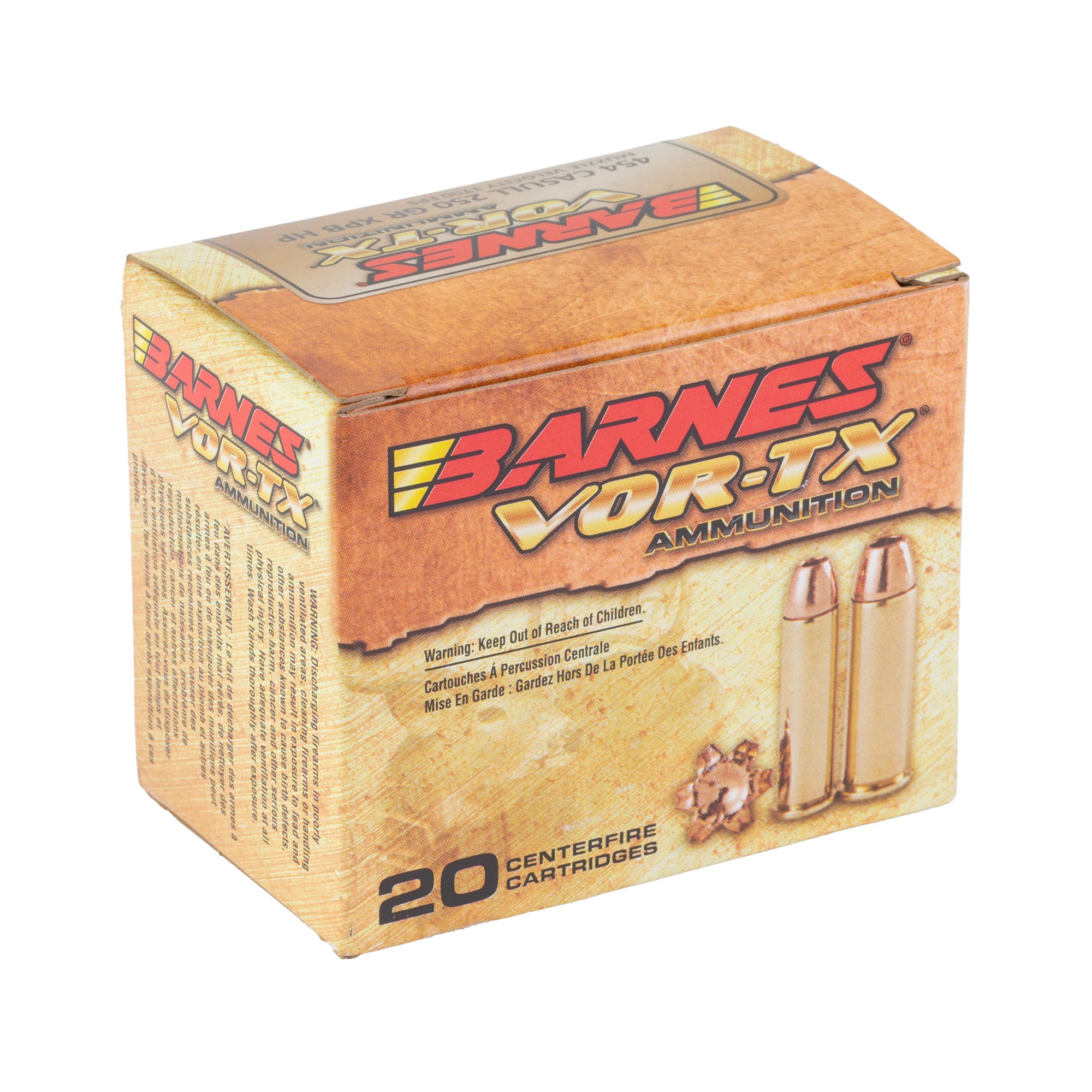 BARNES VOR-TX HG 454CAS 250GR 20/200