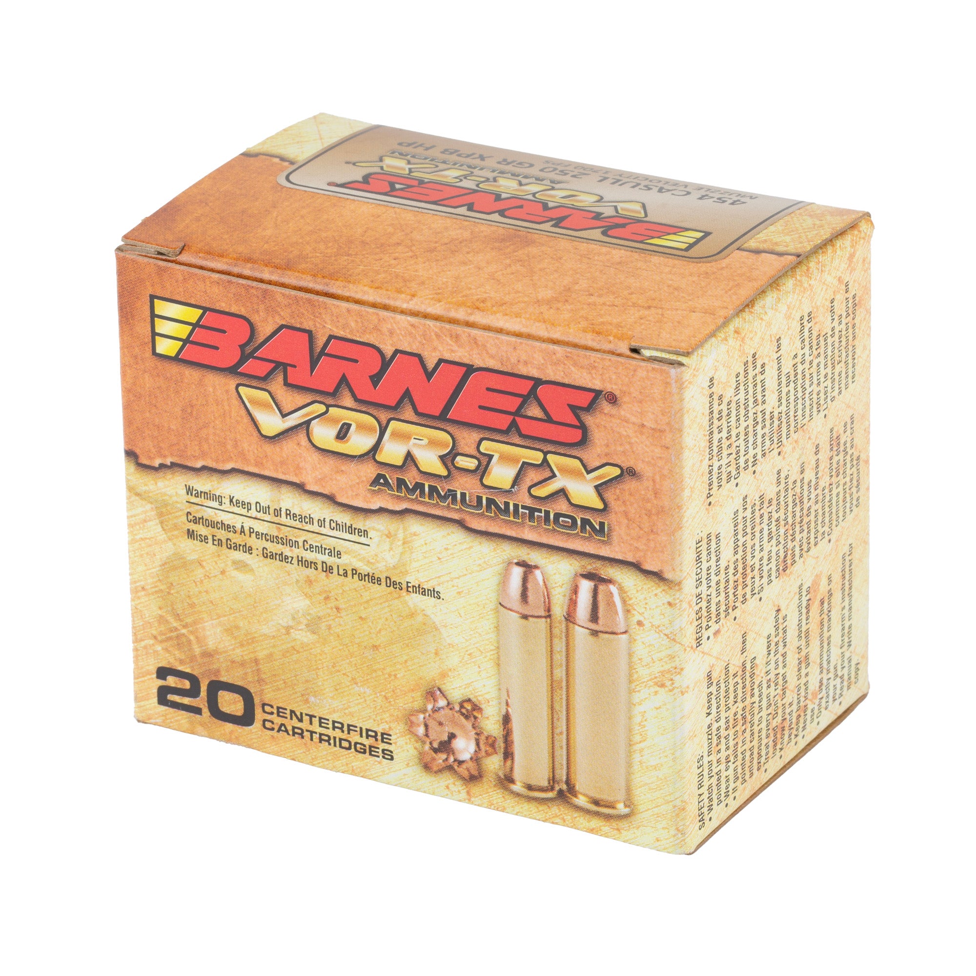 BARNES VOR-TX HG 454CAS 250GR 20/200