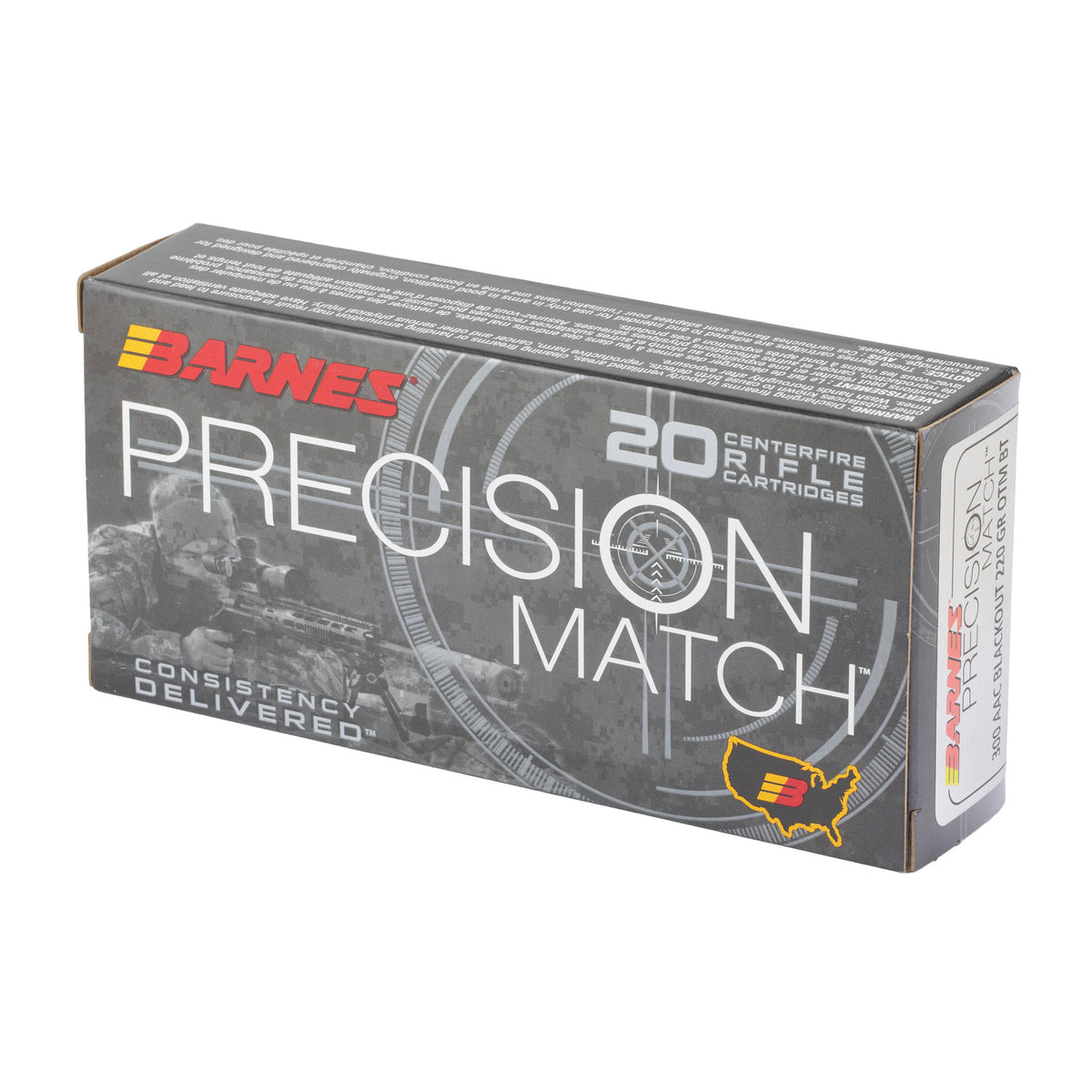 BARNES PREC MTH 300BLK 220GR 20/200