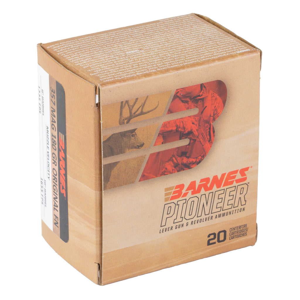 BARNES PIONEER 357MAG 180GR 20/200