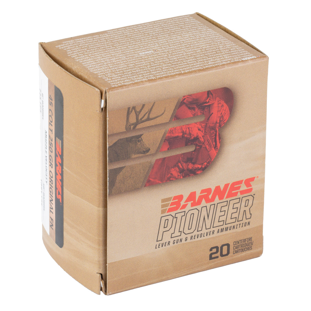 BARNES PIONEER 45 COLT 250GR 20/200