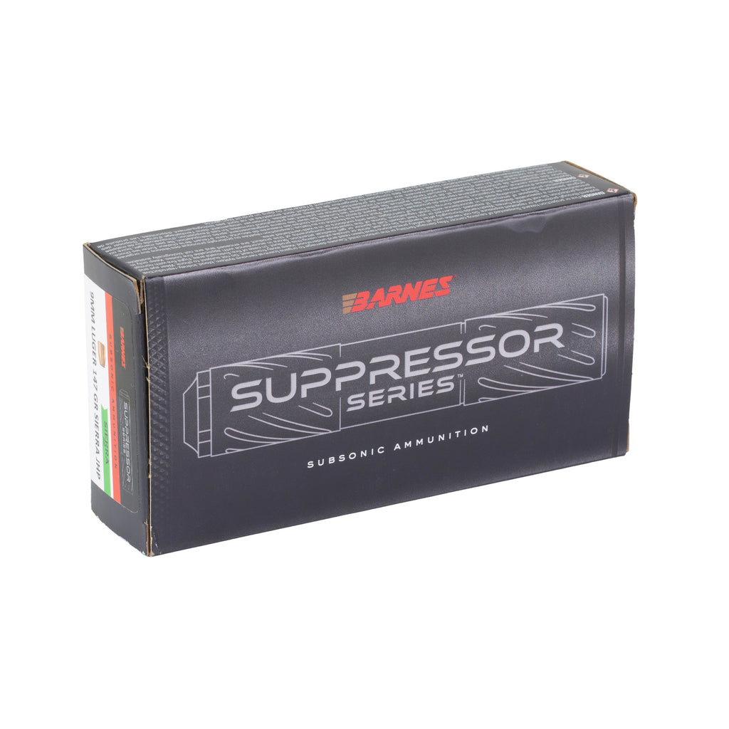 BARNES SUPP OPT 9MM 147GR 50/500