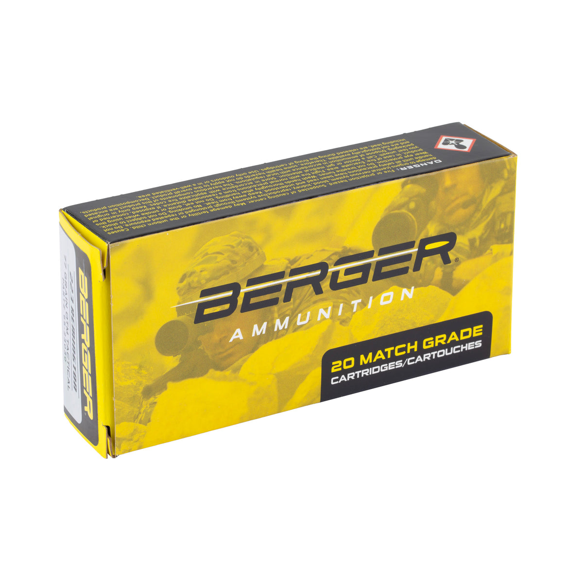 BERGER .223REM 77GR OTM 20/200