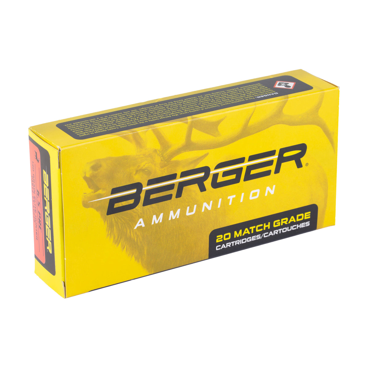 BERGER ELITE HNT 6.5PRC 140GR 20/200
