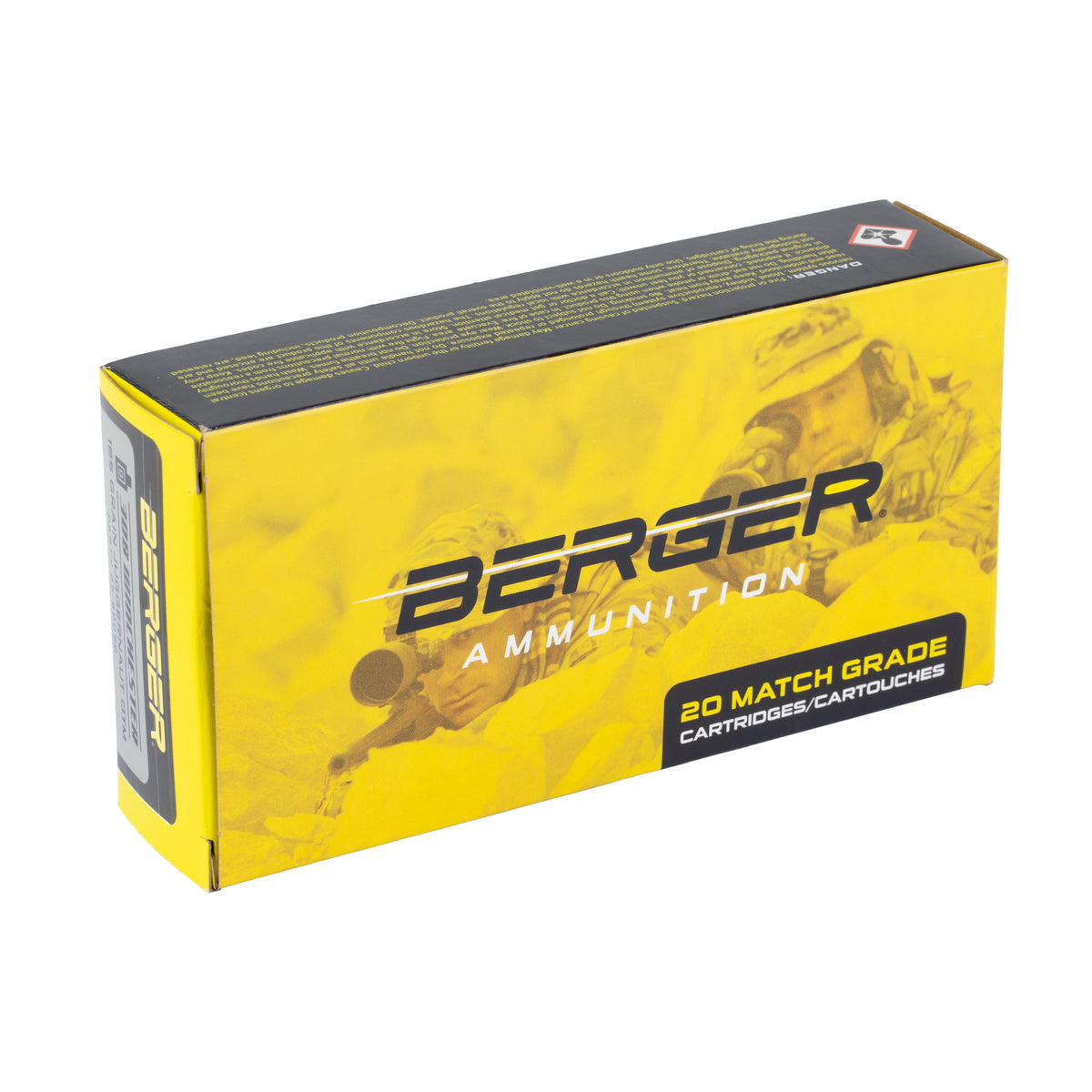 BERGER CLAS HNT 308WIN 185GR 20/200