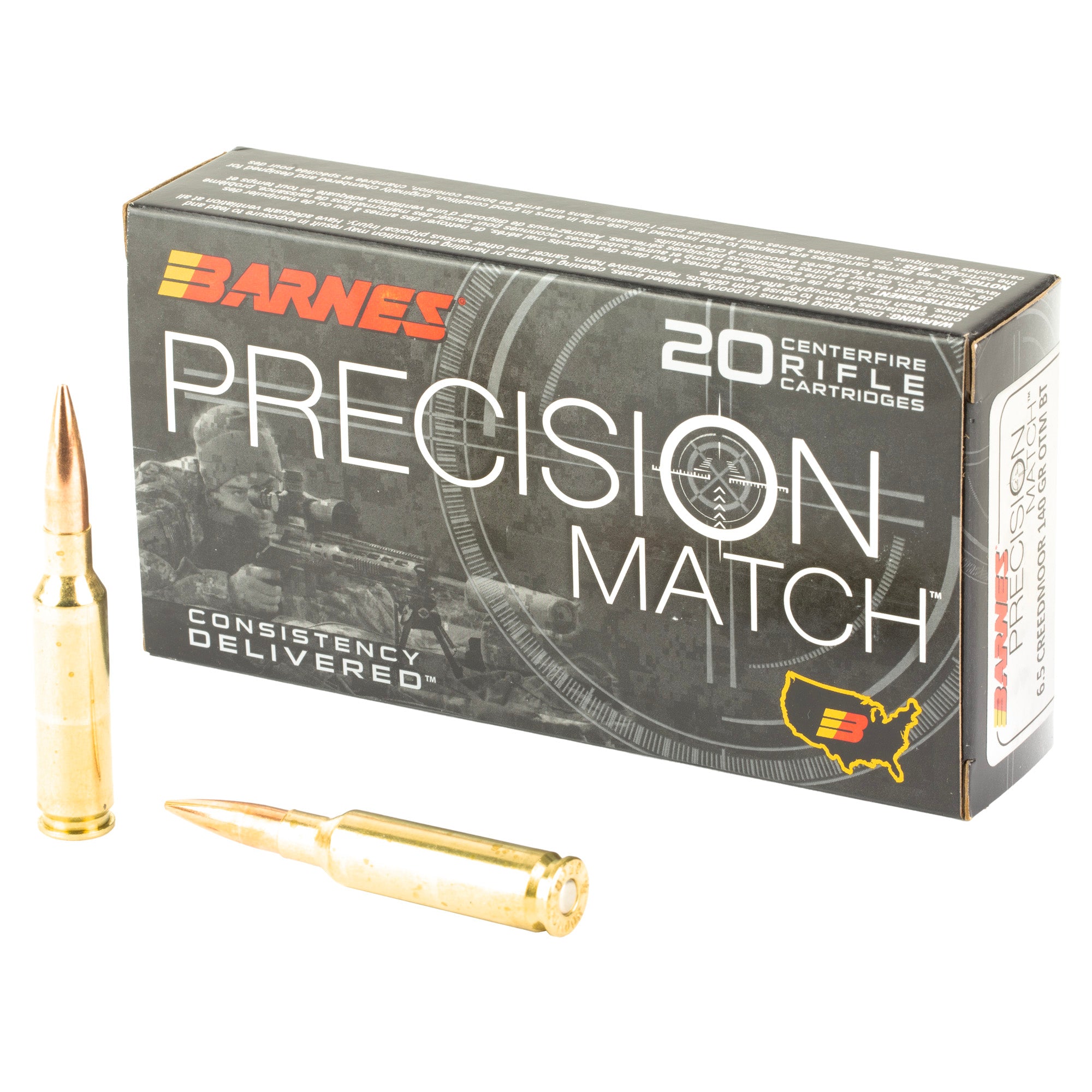 BARNES PREC MTH 6.5CM 140GR 20/200