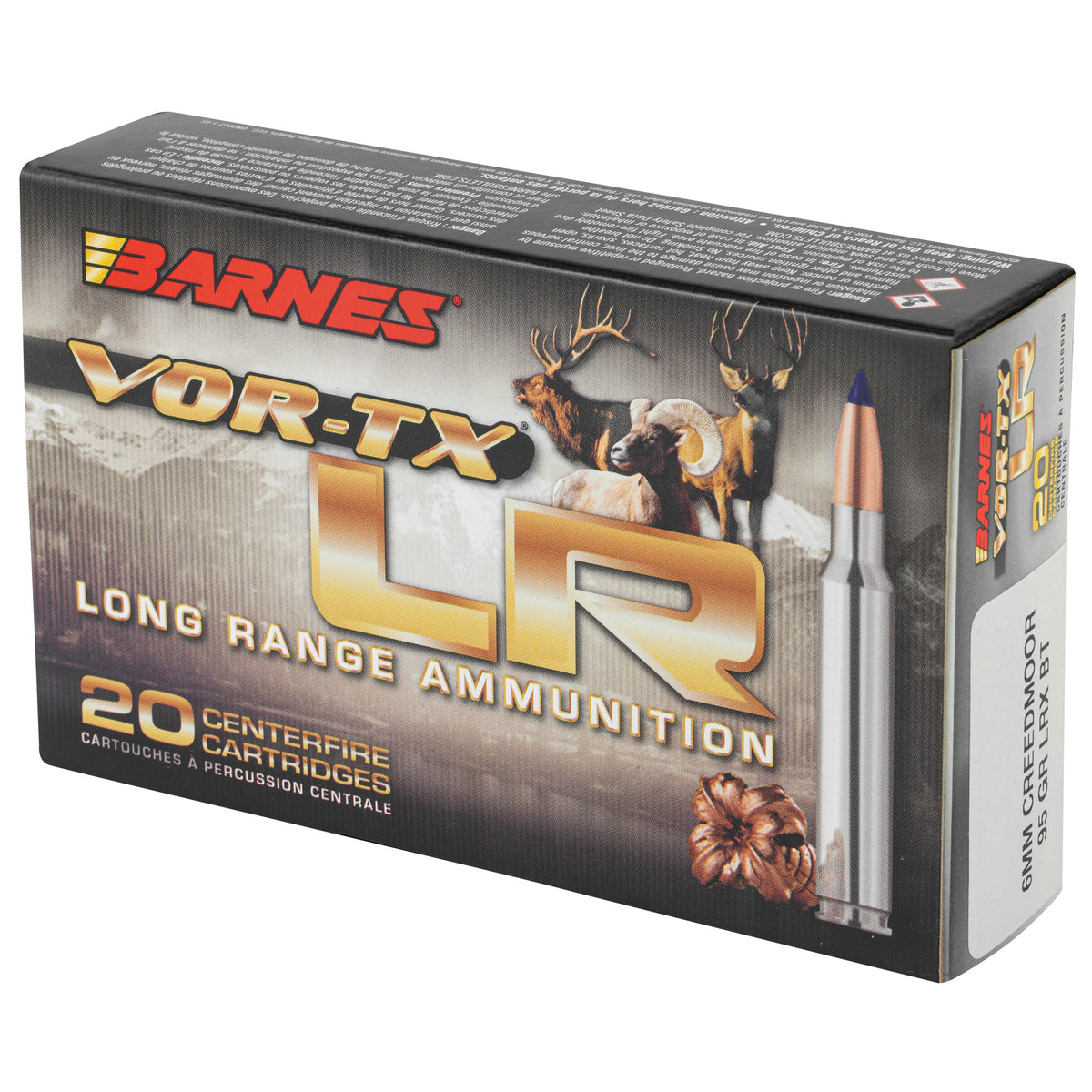 BARNES VOR-TX 6MM CM LR 95GR 20/200