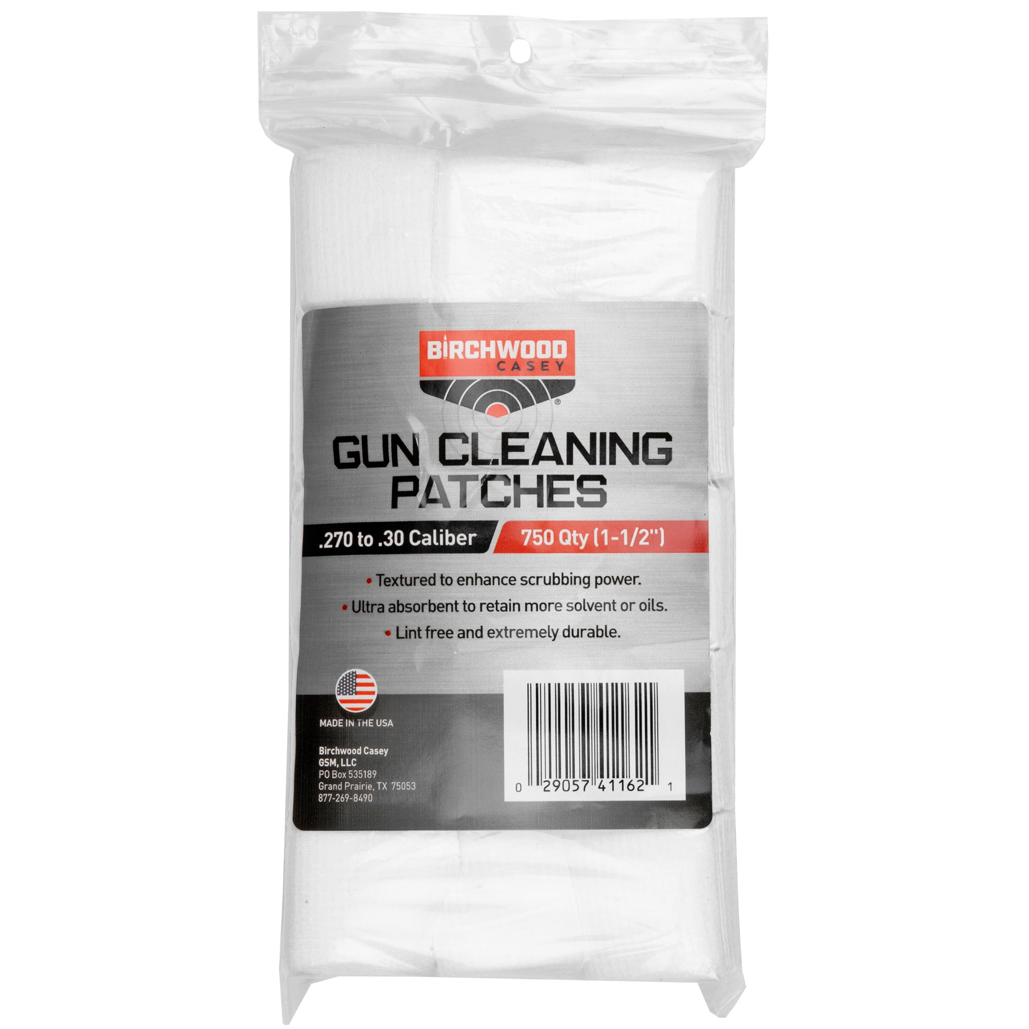 B/C PATCHES 1-1/2.270-.30 CAL 750PK