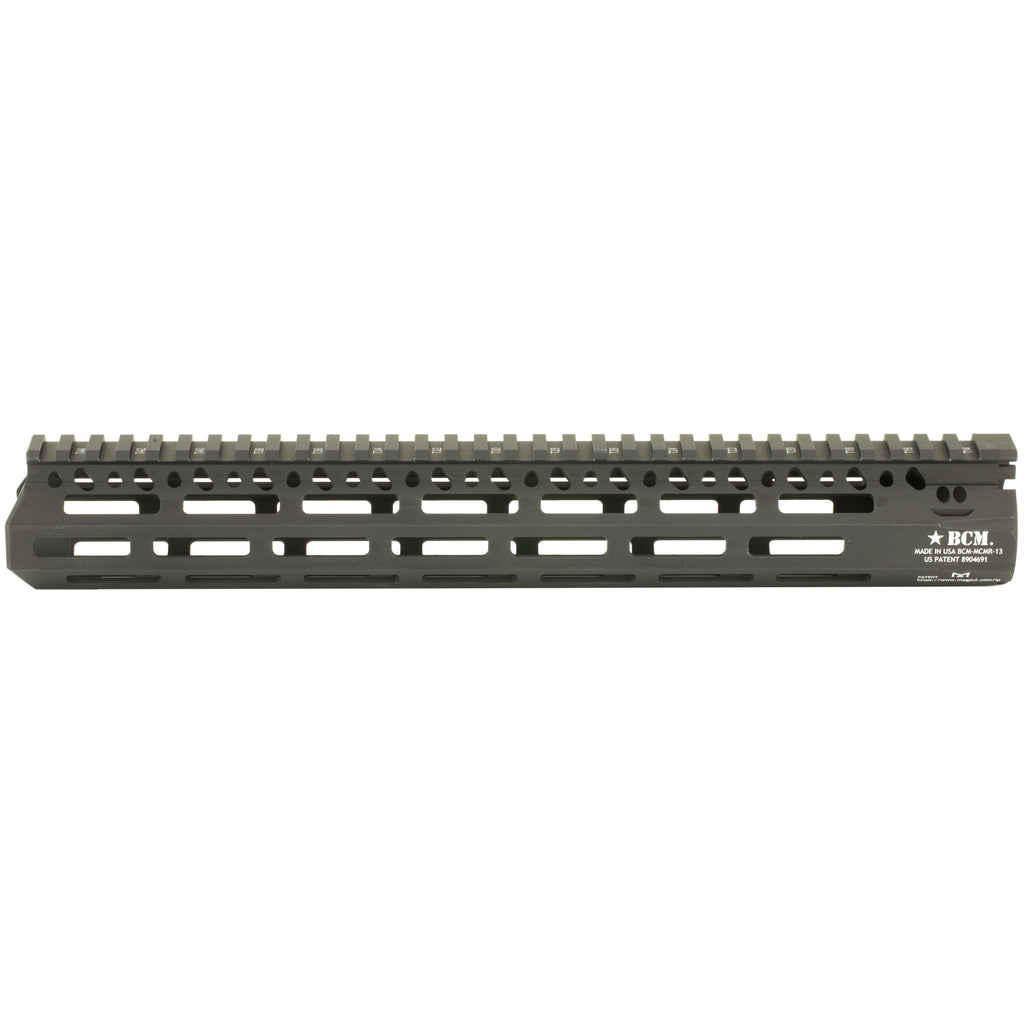 BCM GUNFTR MCMR RAIL 556 13 BLK MLK
