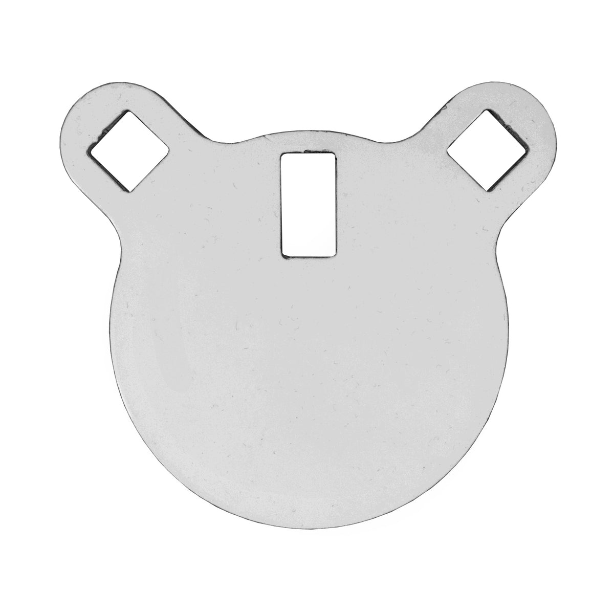 B/C 4 3/8 STEEL TRGT ROUND PLATE