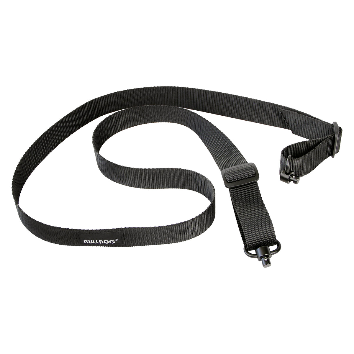 BULLDOG SP SLING W/QD SWIVELS BLK