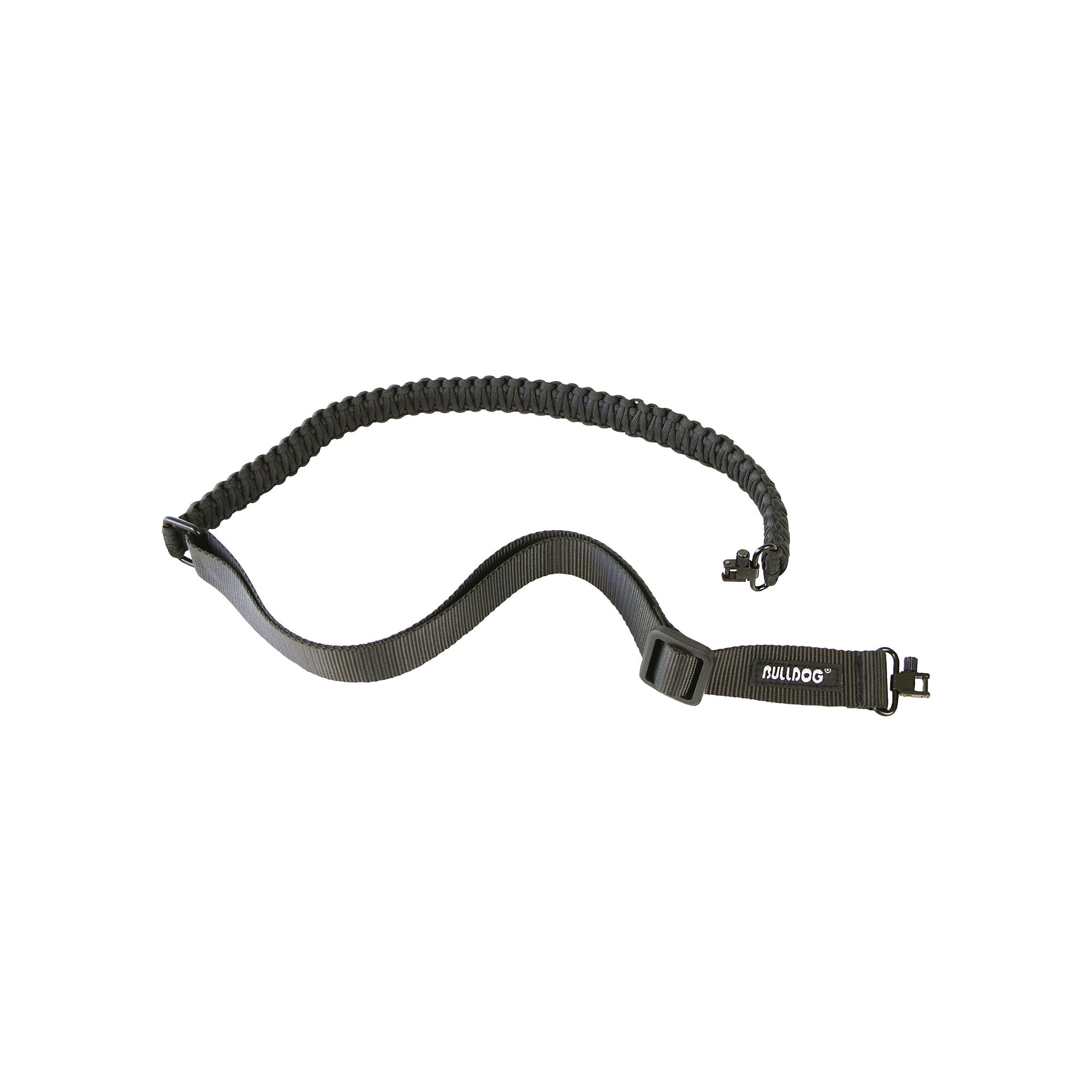 BULLDOG PARASLING W/LOCK SWIVELS BLK