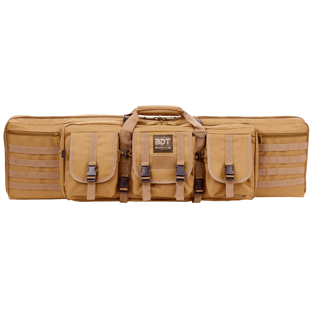 Bulldog Deluxe 36 Double Tactical Rifle Case Tan