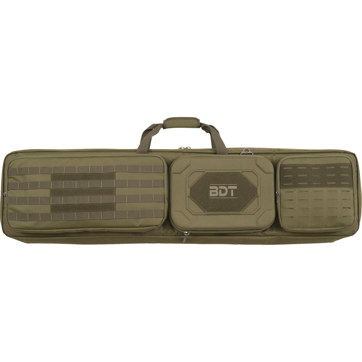 BULLDOG DBL SUPRSSR RFL BAG 48 GRN