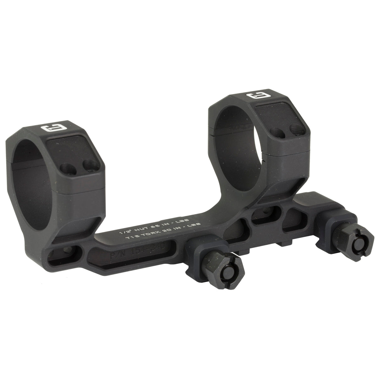 BADGER COM MOUNT 34MM 1.54 BLK