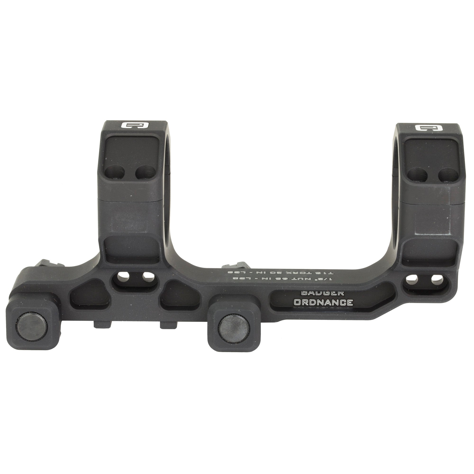 BADGER COM MOUNT 34MM 1.54 BLK