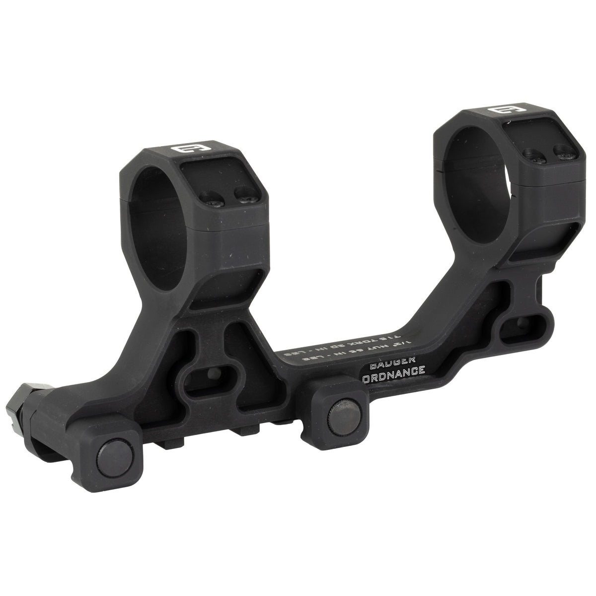 BADGER COM MOUNT 30MM 1.93 BLK