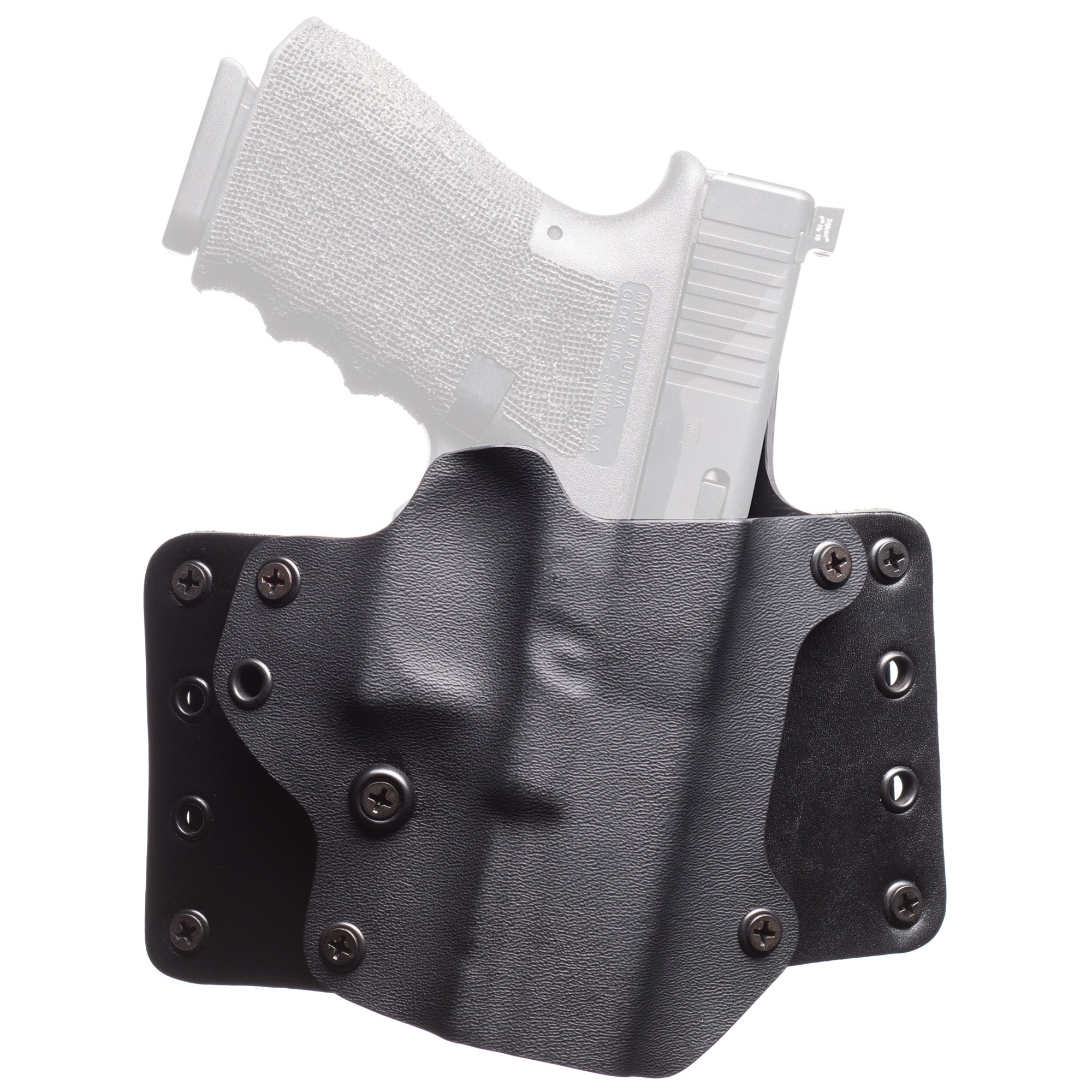 BLK PNT LTHR WING FOR GLK 19 RH BLK