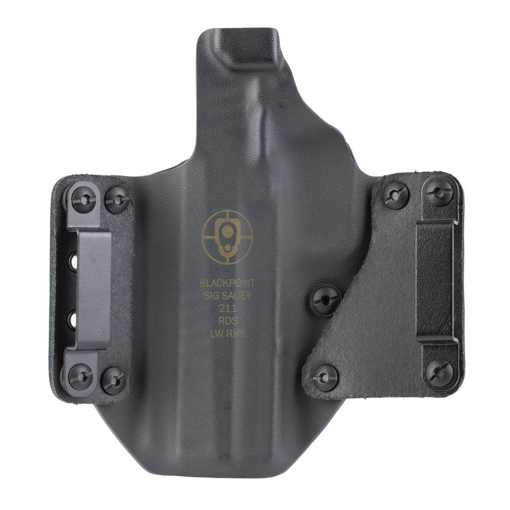 BLK PNT LTHR WING SIG P211-GTO RH BK