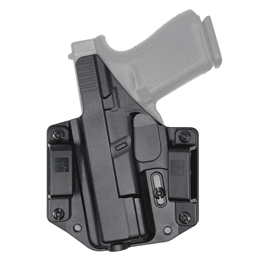 BRAVO BCA FOR GLOCK 19 OWB BLK RH