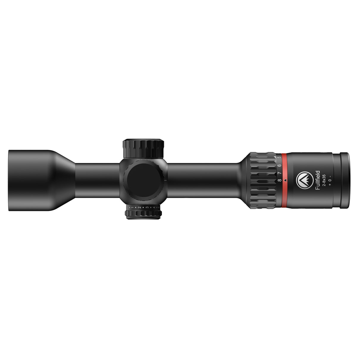 BURRIS FULLFIELD 2-8X35MM PLEX BLK