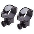 BURRIS MED 1 .22 RINGS DLX STEEL BK