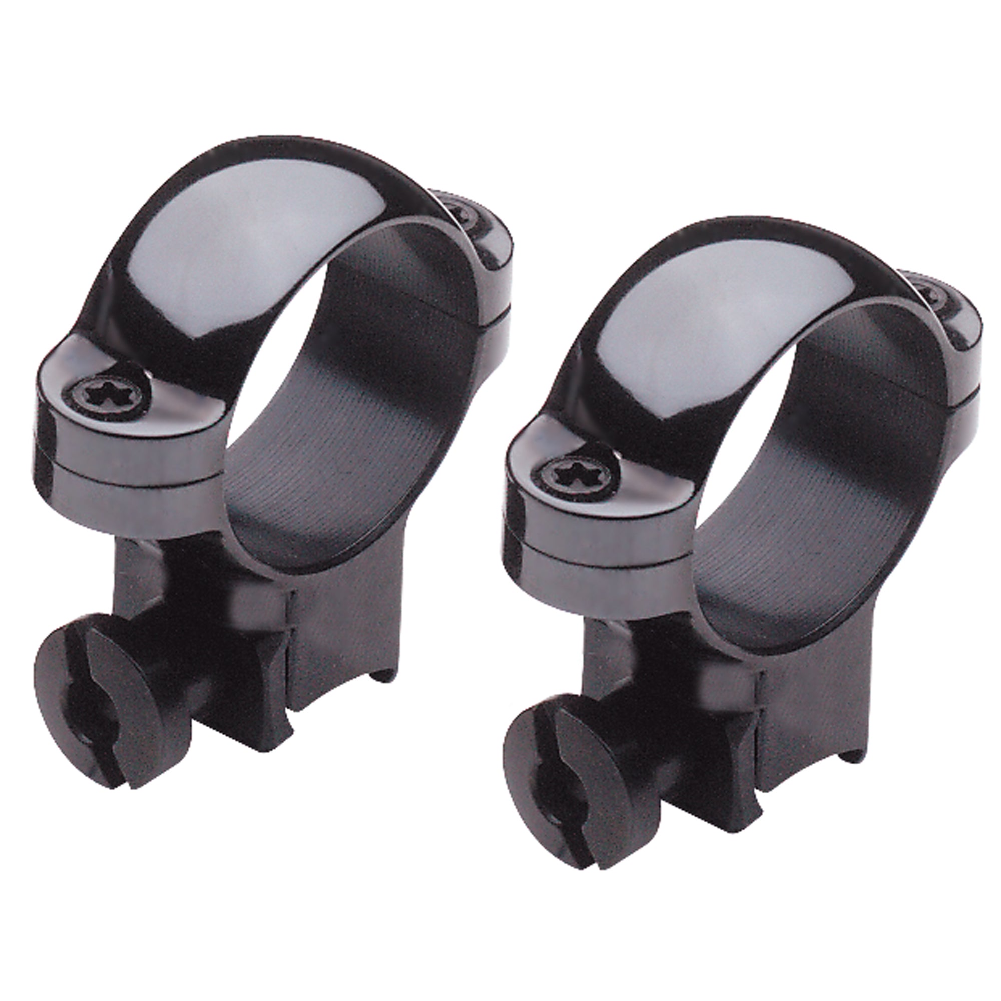 BURRIS MED 1 .22 RINGS DLX STEEL BK