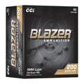 BLAZER 9MM 124GR FMJ 200RD TRAY
