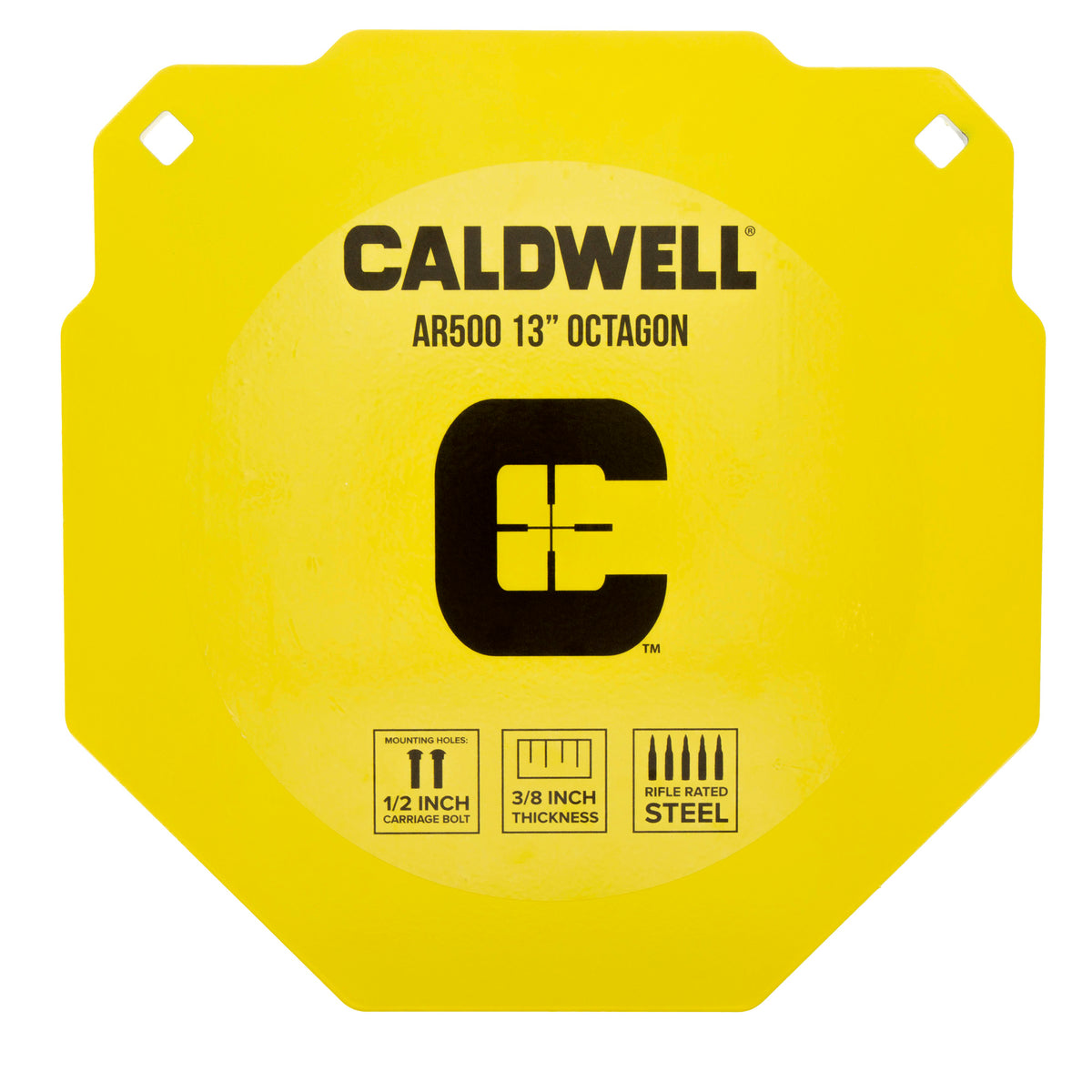 CALDWELL AR500 13 OCTAGON