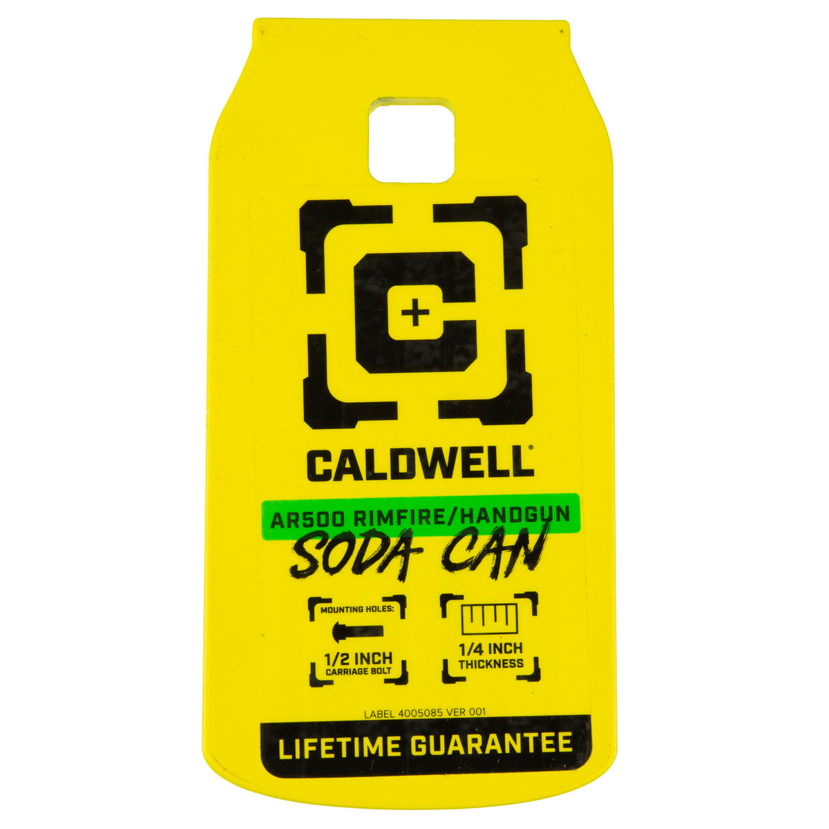 CALDWELL AR500 RF/HG CAN TARGET
