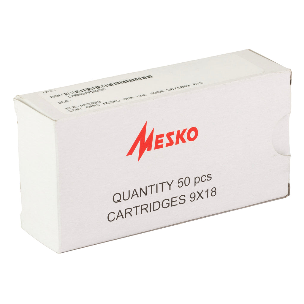 CENT ARMS MESKO 9MM MAK 93GR 50/1000