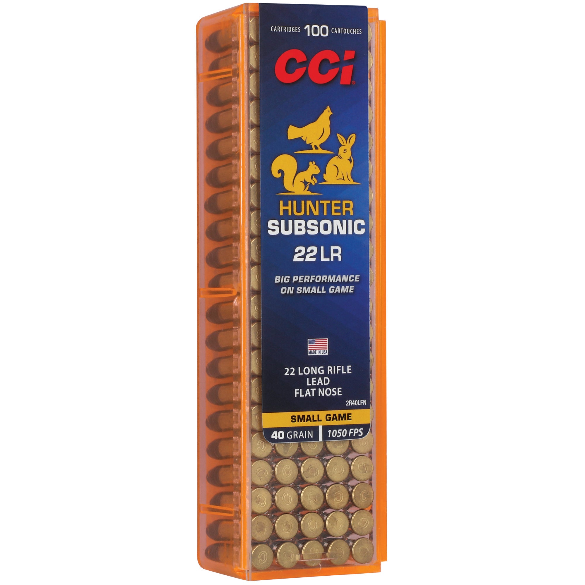 CCI 22LR 40GR SUBSONIC SGB 100/5000