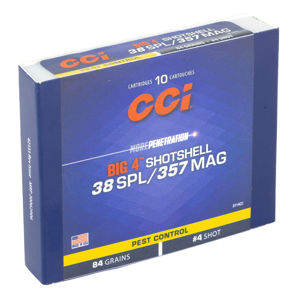 CCI 38/357 #4 SHOTSHELL10/200