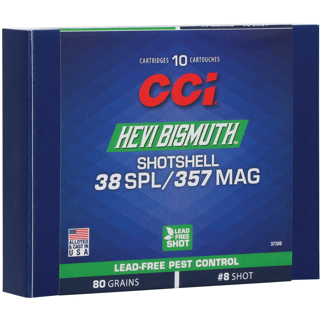 CCI 38/357 BISMUTH SHOTSHELL 10/200